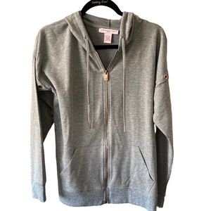 NWT ADRIENNE VITTADINI SPORT Zip Up Hoodie / Gray / Size - L